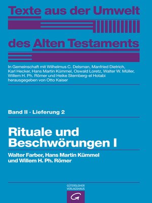 cover image of Rituale und Beschwörungen I